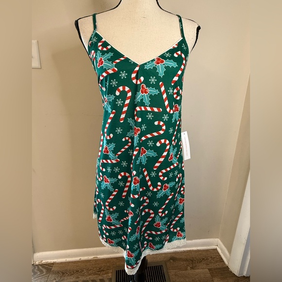 Breakfast for Dinner Other - Breakfast for Dinner Candy Cane Holly Christmas chamise SZ SM